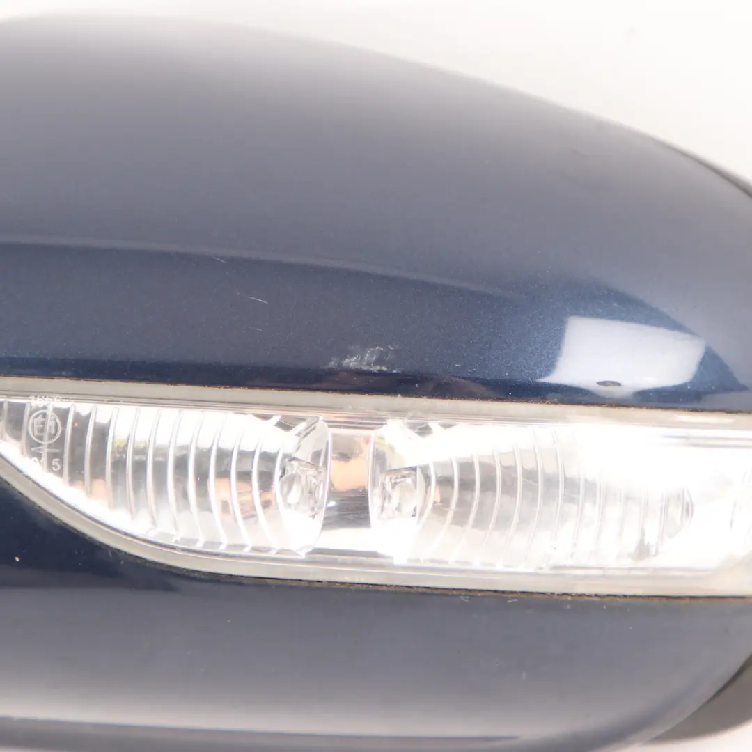  Mercedes-Benz A B W169 W245 Left N/S Wing Door Mirror Folding Atoll Blue 375 - SKU rhd-A1698100576-AB - Part number A1698100576