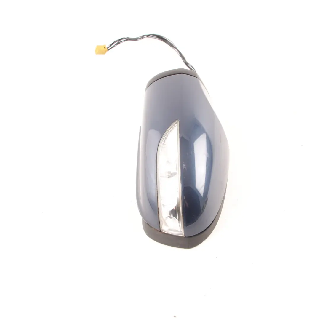  Mercedes-Benz A B W169 W245 Left N/S Wing Door Mirror Folding Atoll Blue 375 - SKU rhd-A1698100576-AB - Part number A1698100576