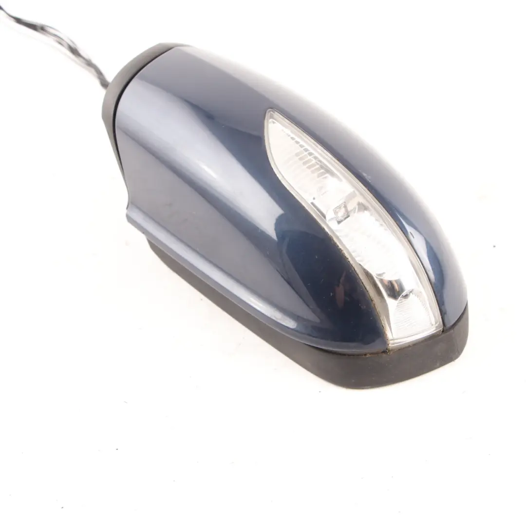 Mercedes-Benz A B W169 W245 Left N/S Wing Door Mirror Folding Atoll Blue 375 to with Part number A1698100576 Mercedes-Benz A B W169 W245 Left N/S Wing Door Mirror Folding Atoll Blue 375 - SKU rhd-A1698100576-AB - Part number A1698100576