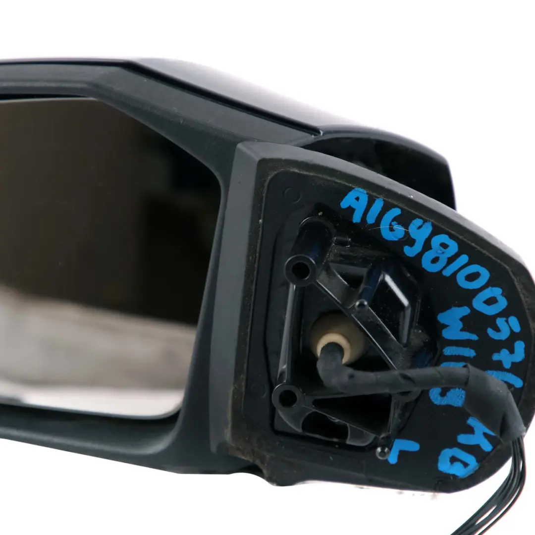  Mercedes-Benz A B W169 W245 Left N/S Wing Door Mirror Folding Kosmos Black 191U - SKU rhd-A1698100576-KB - Part number A1698100576