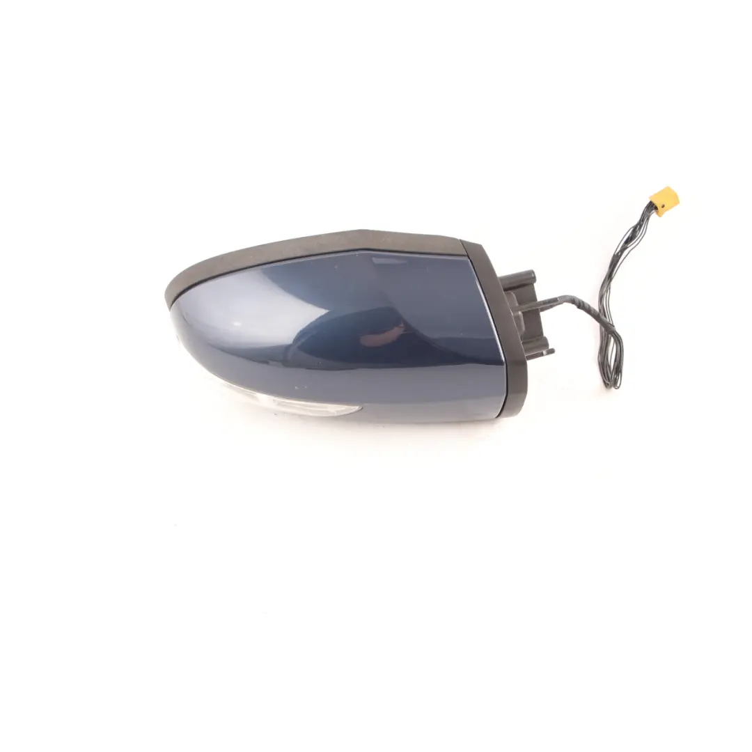  Mercedes-Benz A B W169 W245 Right O/S Wing Door Mirror Folding Atoll Blue 375 - SKU rhd-A1698100676-AB - Part number A1698100676