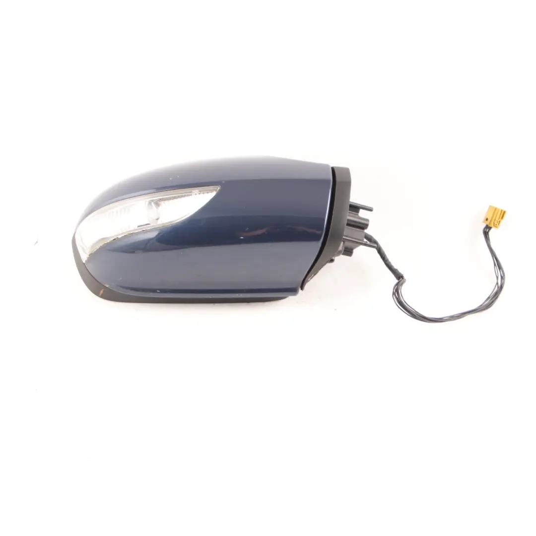 Mercedes-Benz A B W169 W245 Right O/S Wing Door Mirror Folding Atoll Blue 375 to with Part number A1698100676 Mercedes-Benz A B W169 W245 Right O/S Wing Door Mirror Folding Atoll Blue 375 - SKU rhd-A1698100676-AB - Part number A1698100676