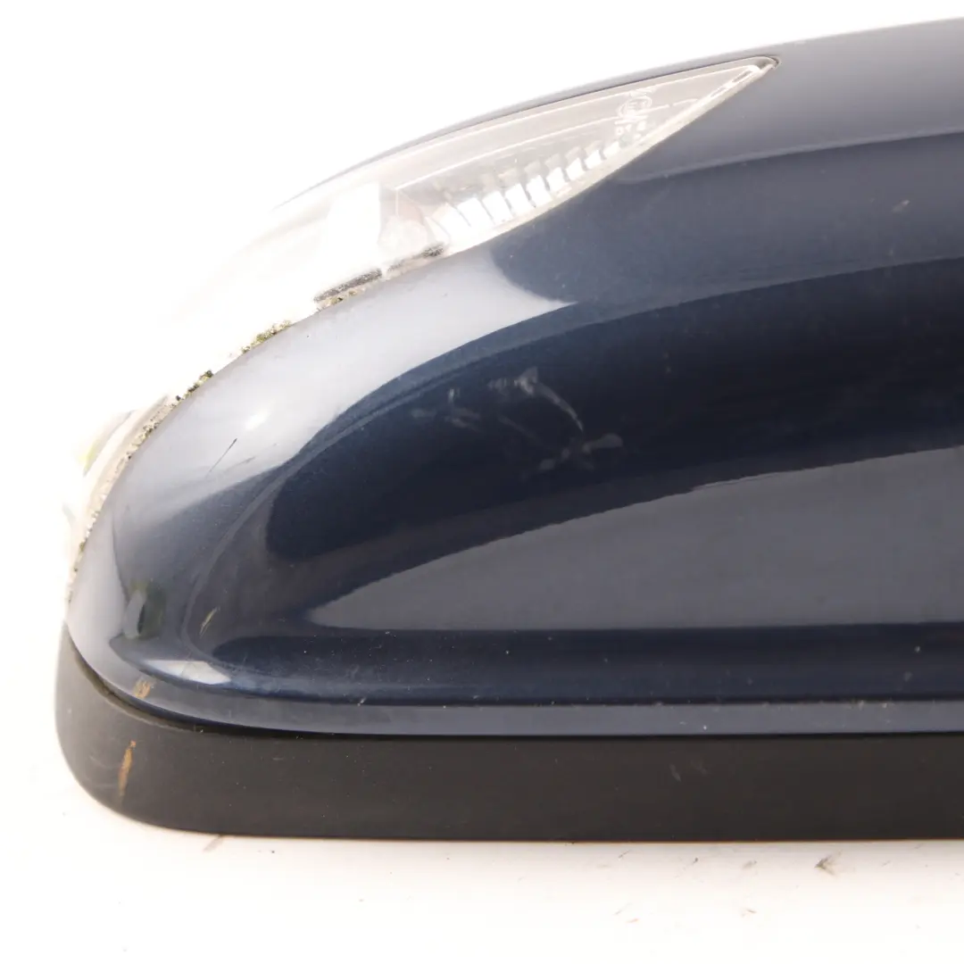  Mercedes-Benz A B W169 W245 Right O/S Wing Door Mirror Folding Atoll Blue 375 - SKU rhd-A1698100676-AB - Part number A1698100676