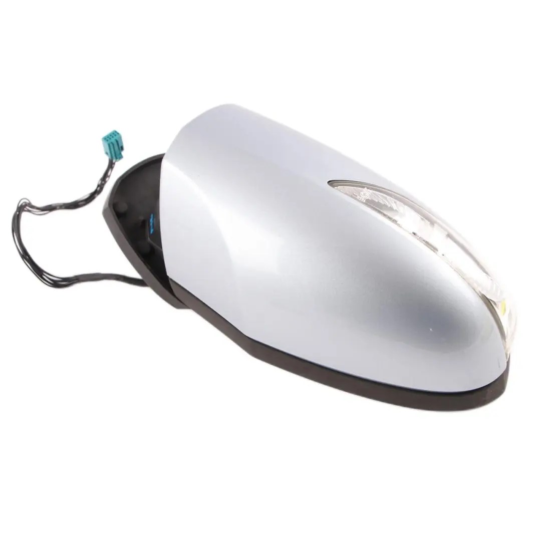 Wing Mirror Mercedes W169 W245 Right O/S Door Folding Horizon Blue Metallic 391 to with Part number A1698100676 Wing Mirror Mercedes W169 W245 Right O/S Door Folding Horizon Blue Metallic 391 - SKU rhd-A1698100676-HBL - Part number A1698100676
