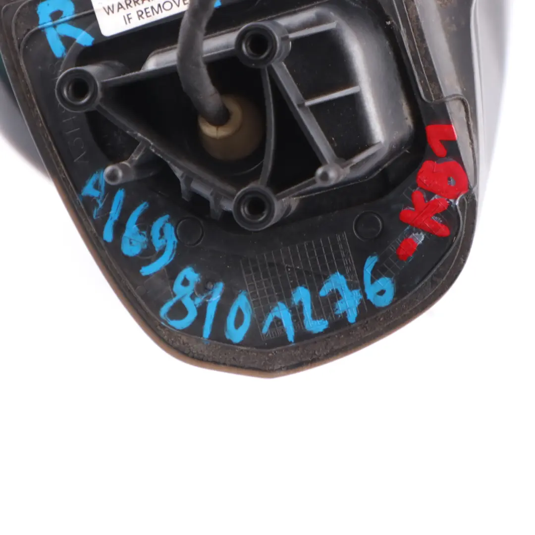 Wing Mirror Mercedes W169 W245 Outside Right O/S Kosmos Black Metallic - 191 to with Part number A1698101276 Wing Mirror Mercedes W169 W245 Outside Right O/S Kosmos Black Metallic - 191 - SKU rhd-A1698101276-KB1 - Part number A1698101276