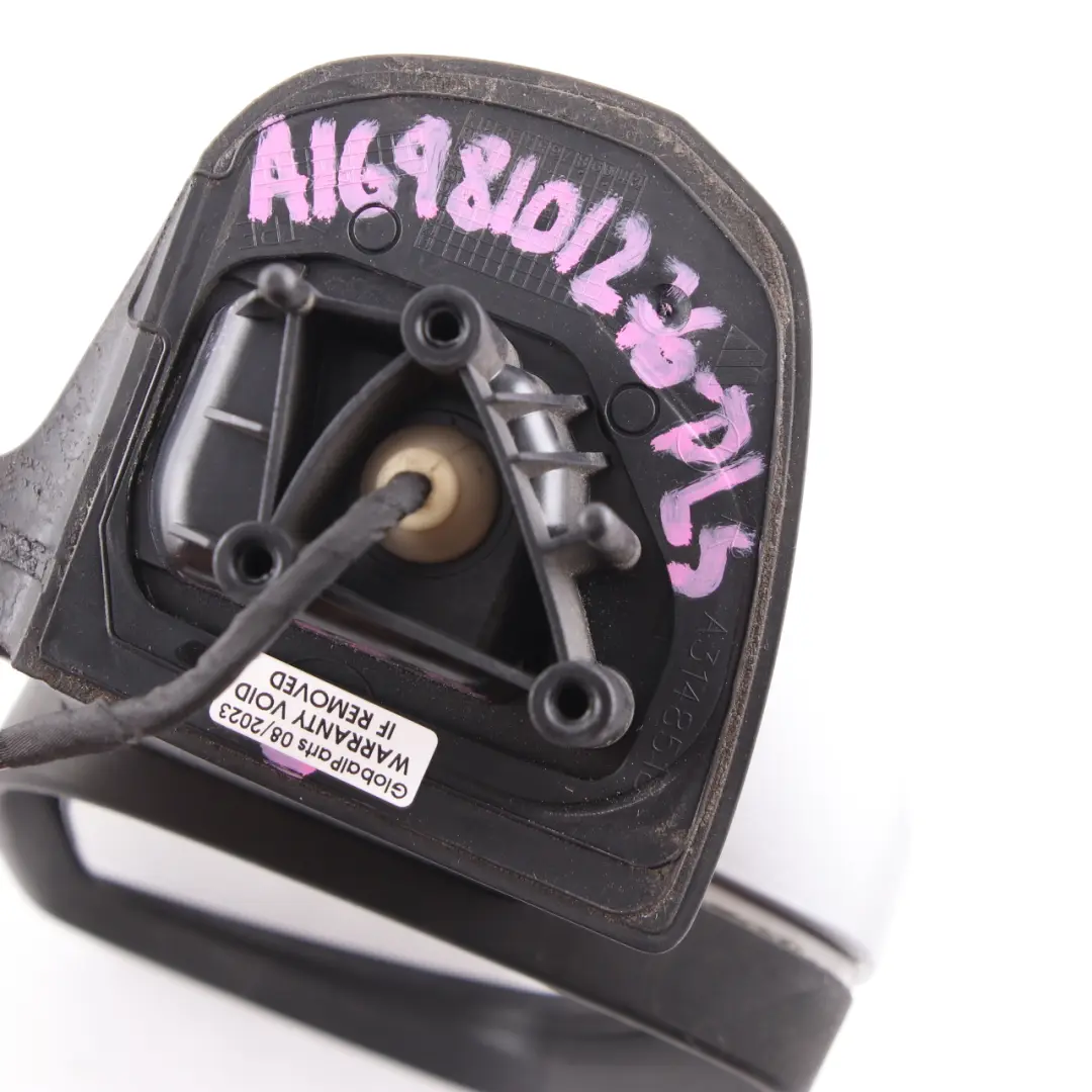 Wing Mirror Mercedes W169 W245 Outside Right O/S Polar Silver Metallic - 761 to with Part number A1698101276 Wing Mirror Mercedes W169 W245 Outside Right O/S Polar Silver Metallic - 761 - SKU rhd-A1698101276-PLS - Part number A1698101276