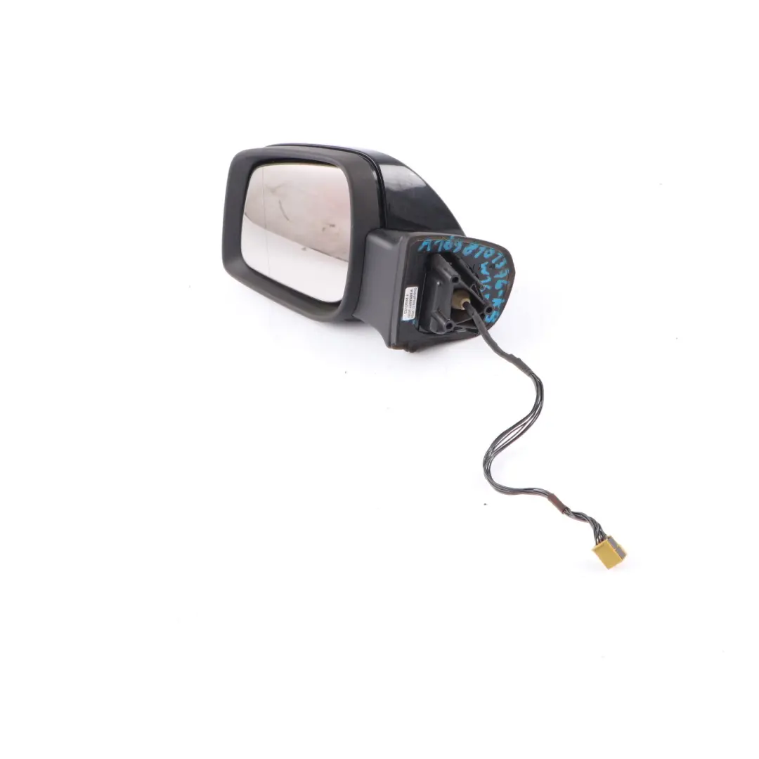 Wing Mirror Mercedes W169 W245 Power Fold Left N/S Cosmic Black Metallic - 191 to with Part number A1698101376 Wing Mirror Mercedes W169 W245 Power Fold Left N/S Cosmic Black Metallic - 191 - SKU rhd-A1698101376-KB - Part number A1698101376