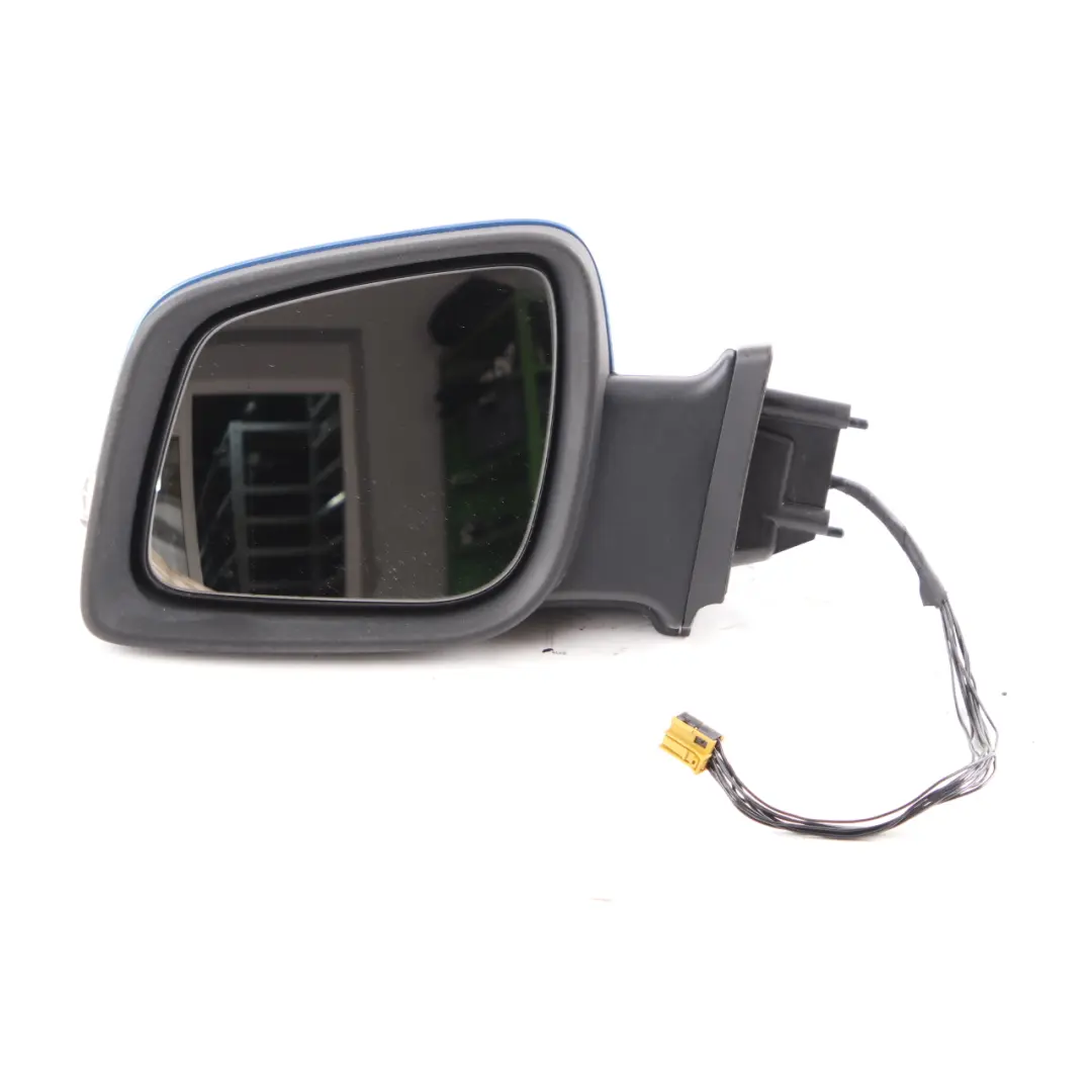 Wing Mirror Mercedes W169 W245 Power Fold Left N/S Mistral Blue Metallic - 955 - SKU rhd-A1698101376-MBL - Part number A1698101376