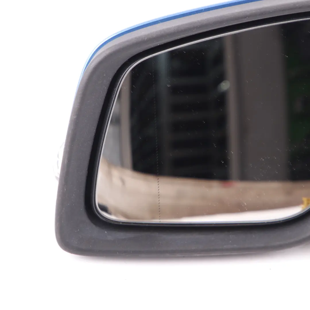  Wing Mirror Mercedes W169 W245 Power Fold Left N/S Mistral Blue Metallic - 955 - SKU rhd-A1698101376-MBL - Part number A1698101376