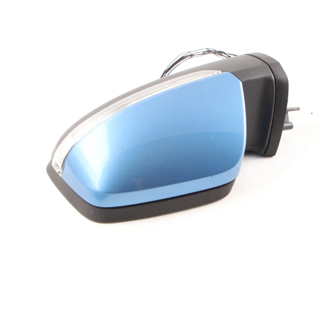 Wing Mirror Mercedes W169 W245 Power Fold Left N/S Mistral Blue Metallic - 955 to with Part number A1698101376 Wing Mirror Mercedes W169 W245 Power Fold Left N/S Mistral Blue Metallic - 955 - SKU rhd-A1698101376-MBL - Part number A1698101376