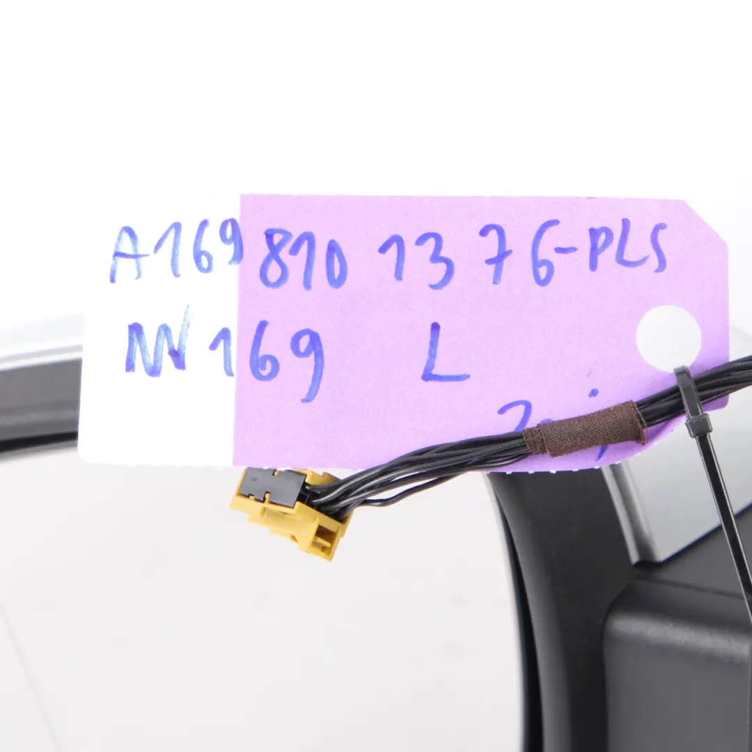  Wing Mirror Mercedes W169 W245 Power Fold Left N/S Polar Silver - 761 - SKU rhd-A1698101376-PLS - Part number A1698101376