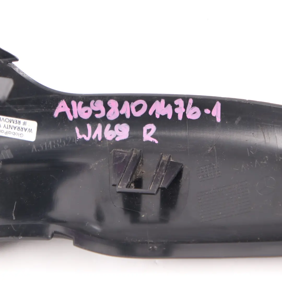 Wing Mirror Cover Mercedes W169 W245 Right O/S Cap Casing to with Part number A1698101476 Wing Mirror Cover Mercedes W169 W245 Right O/S Cap Casing - SKU A1698101476-1 - Part number A1698101476