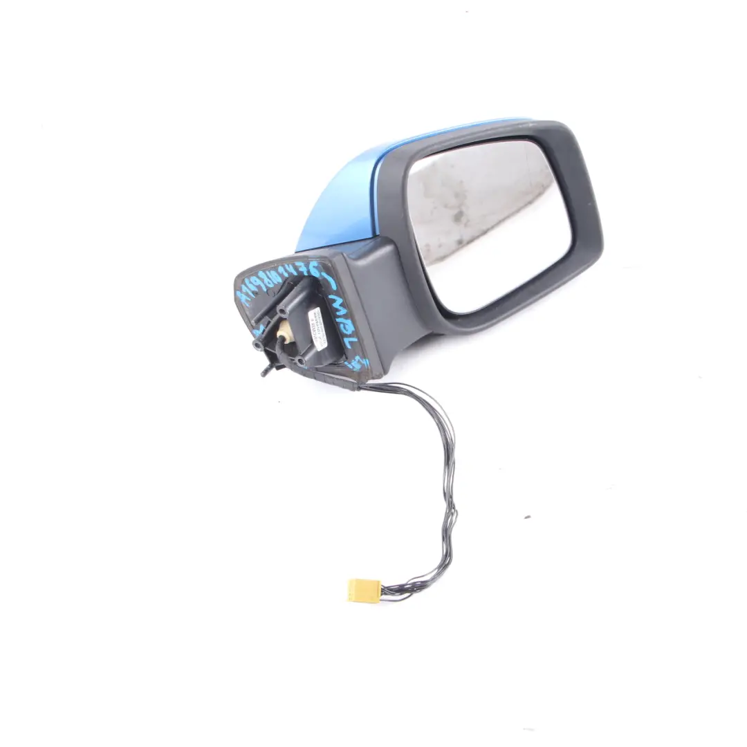Wing Mirror Mercedes W169 W245 Power Fold Right O/S Mistral Blue Metallic - 955 to with Part number A1698101476 Wing Mirror Mercedes W169 W245 Power Fold Right O/S Mistral Blue Metallic - 955 - SKU rhd-A1698101476-MBL - Part number A1698101476