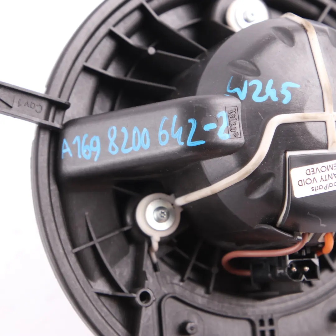 Heater Blower Mercedes W169 W245 Motor Fan Control Unit to with Part number A1698200642 Heater Blower Mercedes W169 W245 Motor Fan Control Unit - SKU rhd-A1698200642-2 - Part number A1698200642