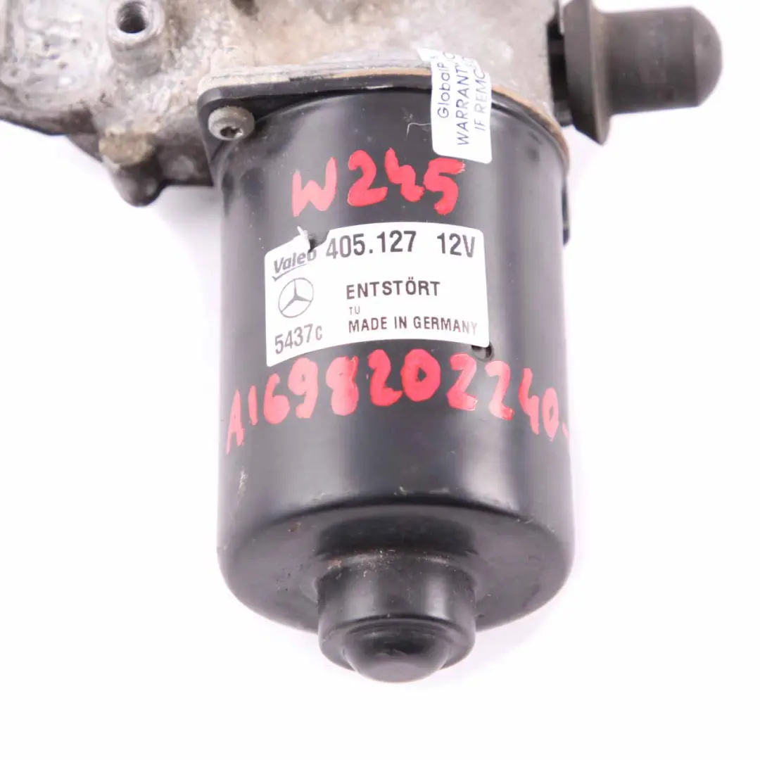 Wiper Motor Mercedes W169 W245 Windscreen Drive Control Unit to with Part number A1698202240 Wiper Motor Mercedes W169 W245 Windscreen Drive Control Unit - SKU rhd-A1698202240-1 - Part number A1698202240