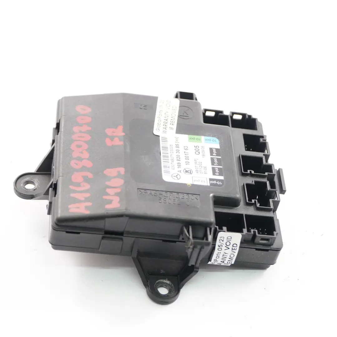  Door Module Mercedes W169 W245 Front Right O/S Control Unit - SKU rhd-A1698203085 - Part number A1698203085