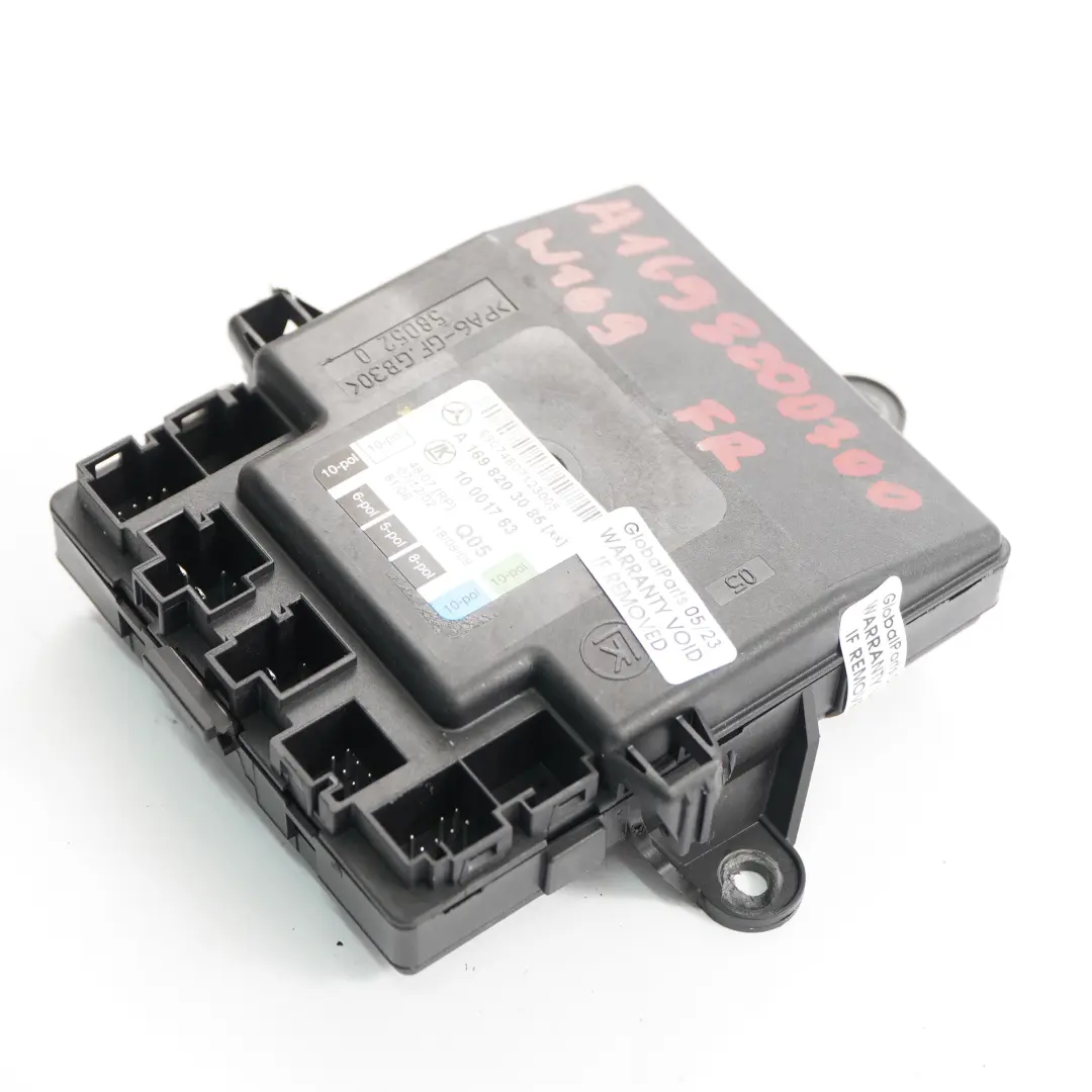  Door Module Mercedes W169 W245 Front Right O/S Control Unit - SKU rhd-A1698203085 - Part number A1698203085