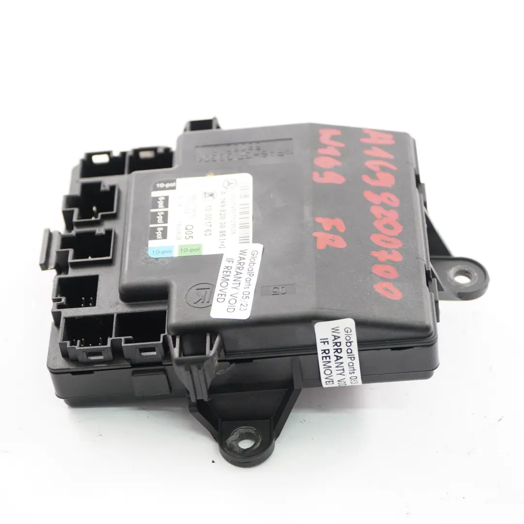  Door Module Mercedes W169 W245 Front Right O/S Control Unit - SKU rhd-A1698203085 - Part number A1698203085