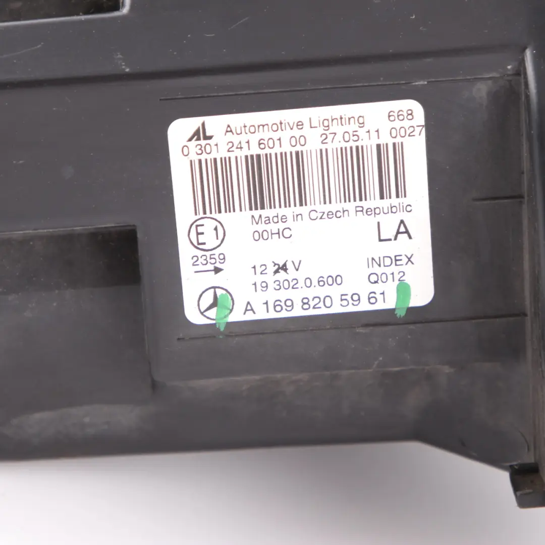 Headlight Headlamp Lamp Front Left N/S to Mercedes W169 with Part number A1698205961 Mercedes W169 Headlight Headlamp Lamp Front Left N/S - SKU rhd-A1698205961 - Part number A1698205961