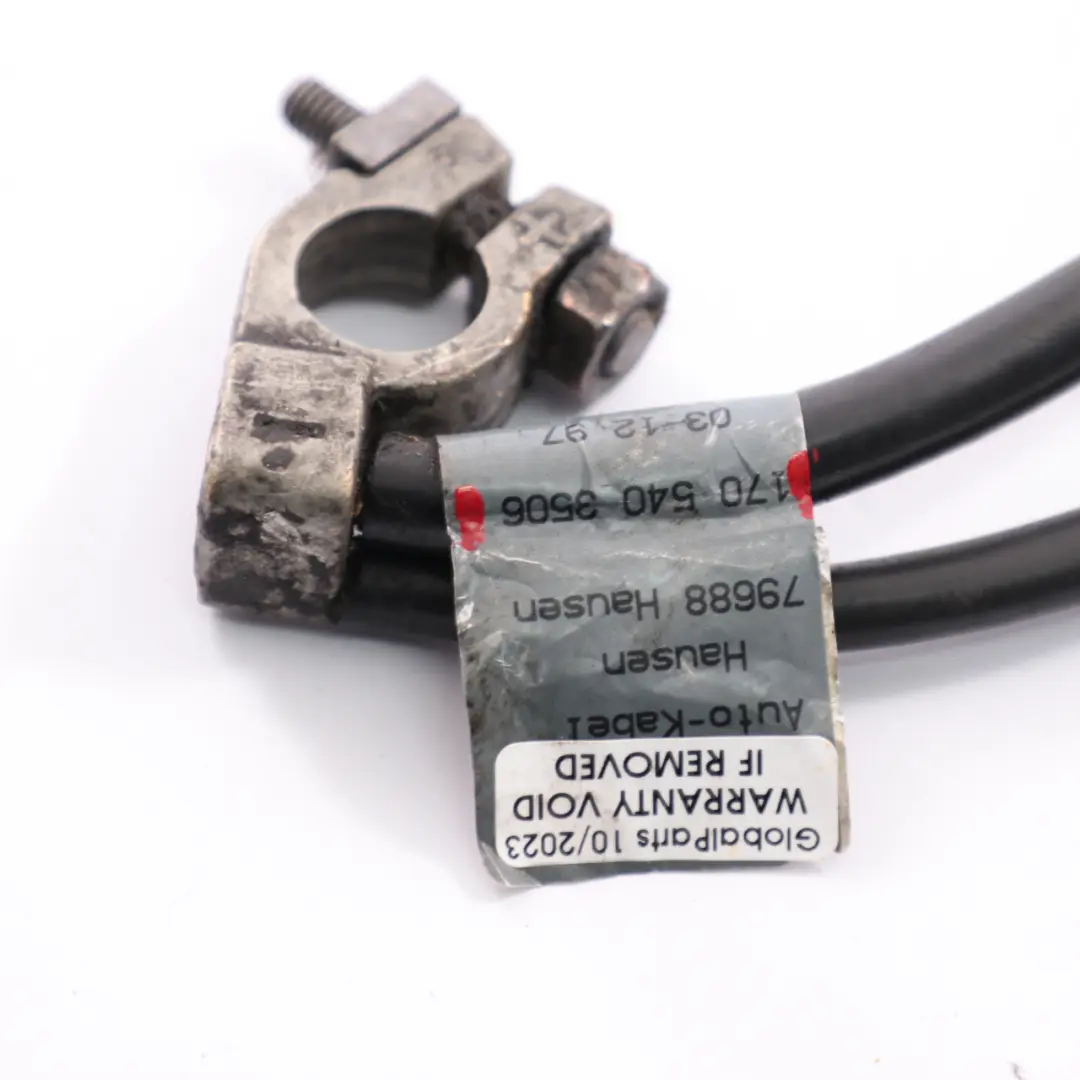 M111 Positive Battery Cable Lead Wire Starter to Mercedes SLK R170 with Part number A1705403506 Mercedes SLK R170 M111 Positive Battery Cable Lead Wire Starter - SKU rhd-A1705403506 - Part number A1705403506