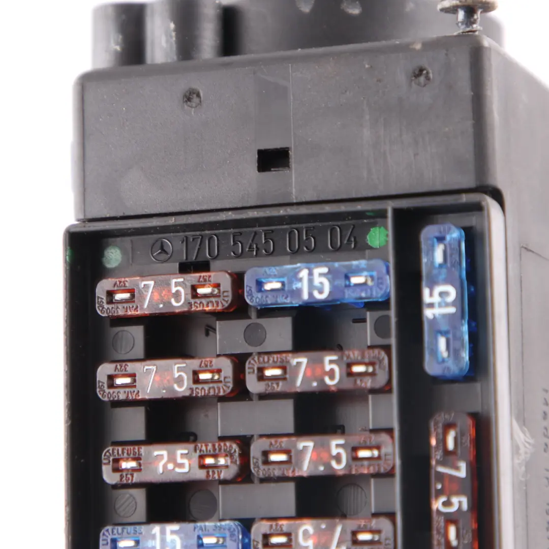 Headlight Light Switch Control Panel Fuse Box to Mercedes SLK R170 with Part number A1705450504 Mercedes SLK R170 Headlight Light Switch Control Panel Fuse Box - SKU rhd-A1705450504 - Part number A1705450504