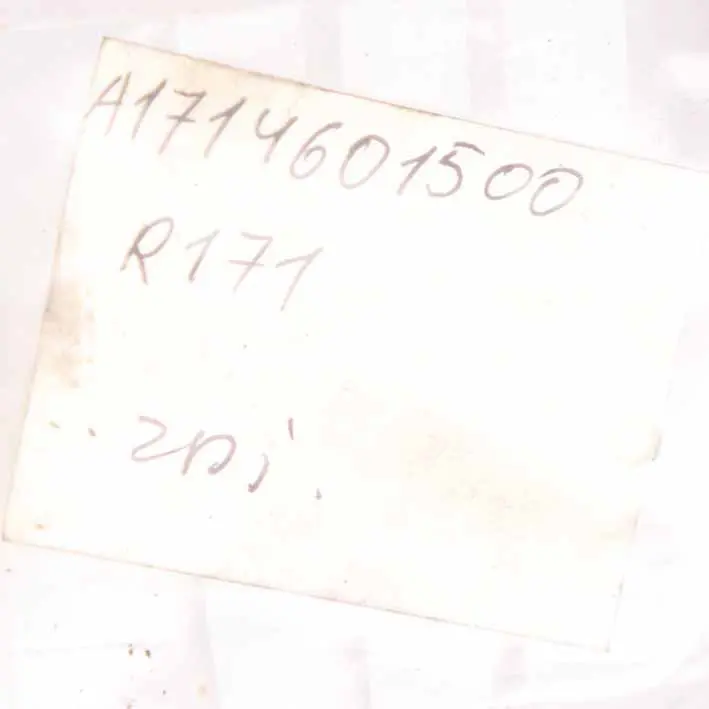 Mercedes SLK R171 Power Steering Rack Steering Pinion Box Gear - SKU rhd-A1714601500 - Part number A1714601500