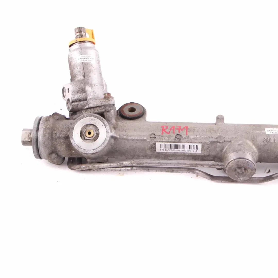 Steering Rack Mercedes SLK R171 Steering Pinion Box Gear to Power with Part number A1714602200 Power Steering Rack Mercedes SLK R171 Steering Pinion Box Gear - SKU rhd-A1714602200 - Part number A1714602200