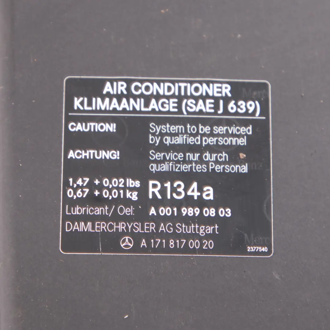 Fuse Box Cover Trim Panel Lid Housing to Mercedes SLK R171 with Part number A1715400182 Mercedes SLK R171 Fuse Box Cover Trim Panel Lid Housing - SKU rhd-A1715400182 - Part number A1715400182