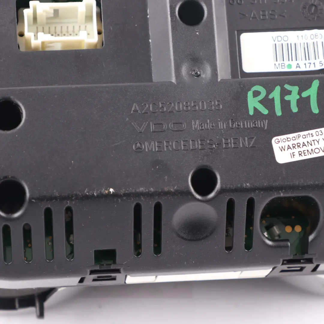 Mercedes SLK R171 Petrol Instrument Cluster Speedo Clocks Automatic - SKU rhd-A1715406247 - Part number A1715406247