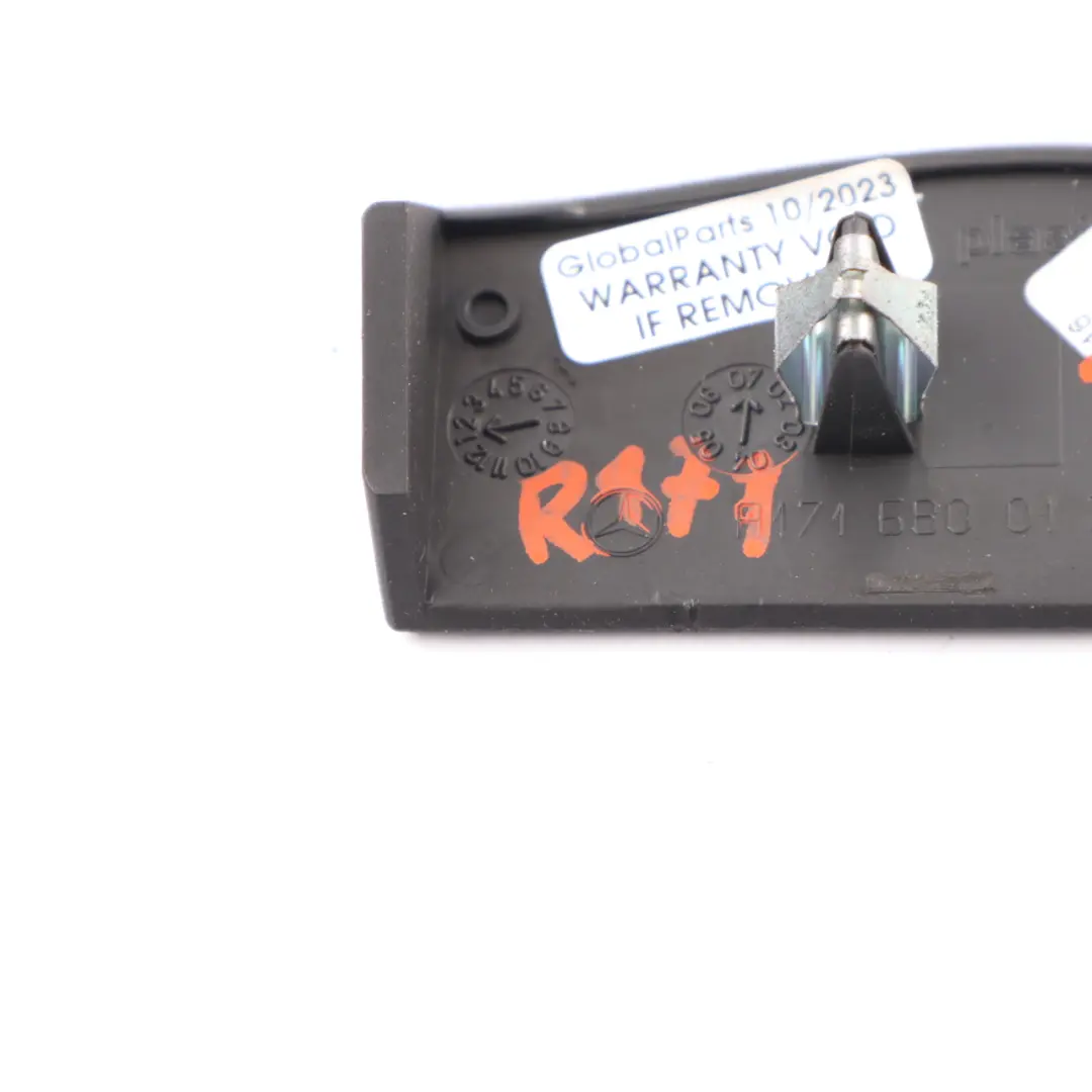 Dashboard Trim Cover Dash Decor Strip Panel Black to Mercedes SLK R171 with Part number A1716807471 Mercedes SLK R171 Dashboard Trim Cover Dash Decor Strip Panel Black - SKU rhd-A1716807471 - Part number A1716807471