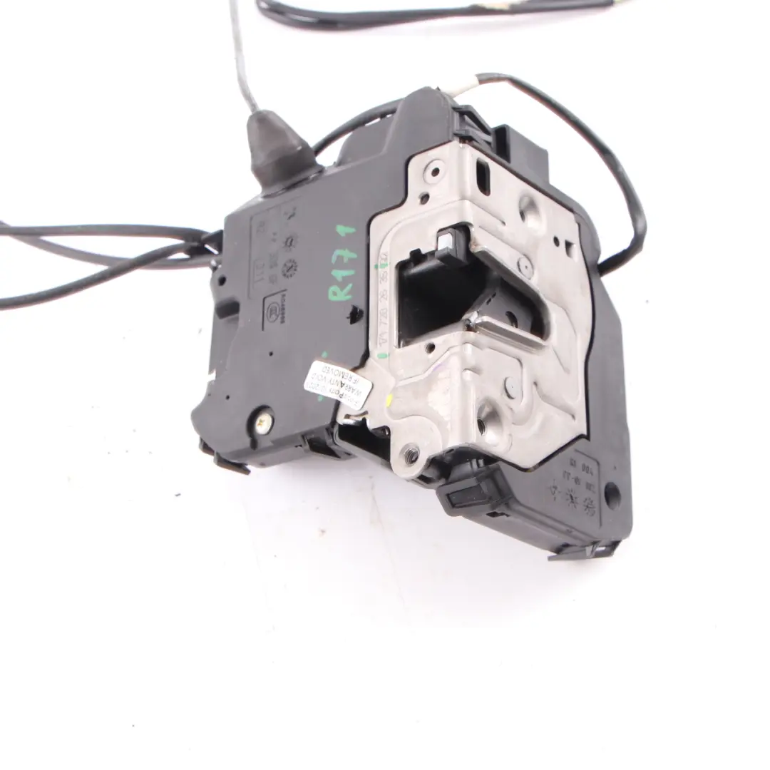 Door Lock Front Right O/S Latch Mechanism Actuator to Mercedes SLK R171 with Part number A1717202635 Mercedes SLK R171 Door Lock Front Right O/S Latch Mechanism Actuator - SKU rhd-A1717202635 - Part number A1717202635