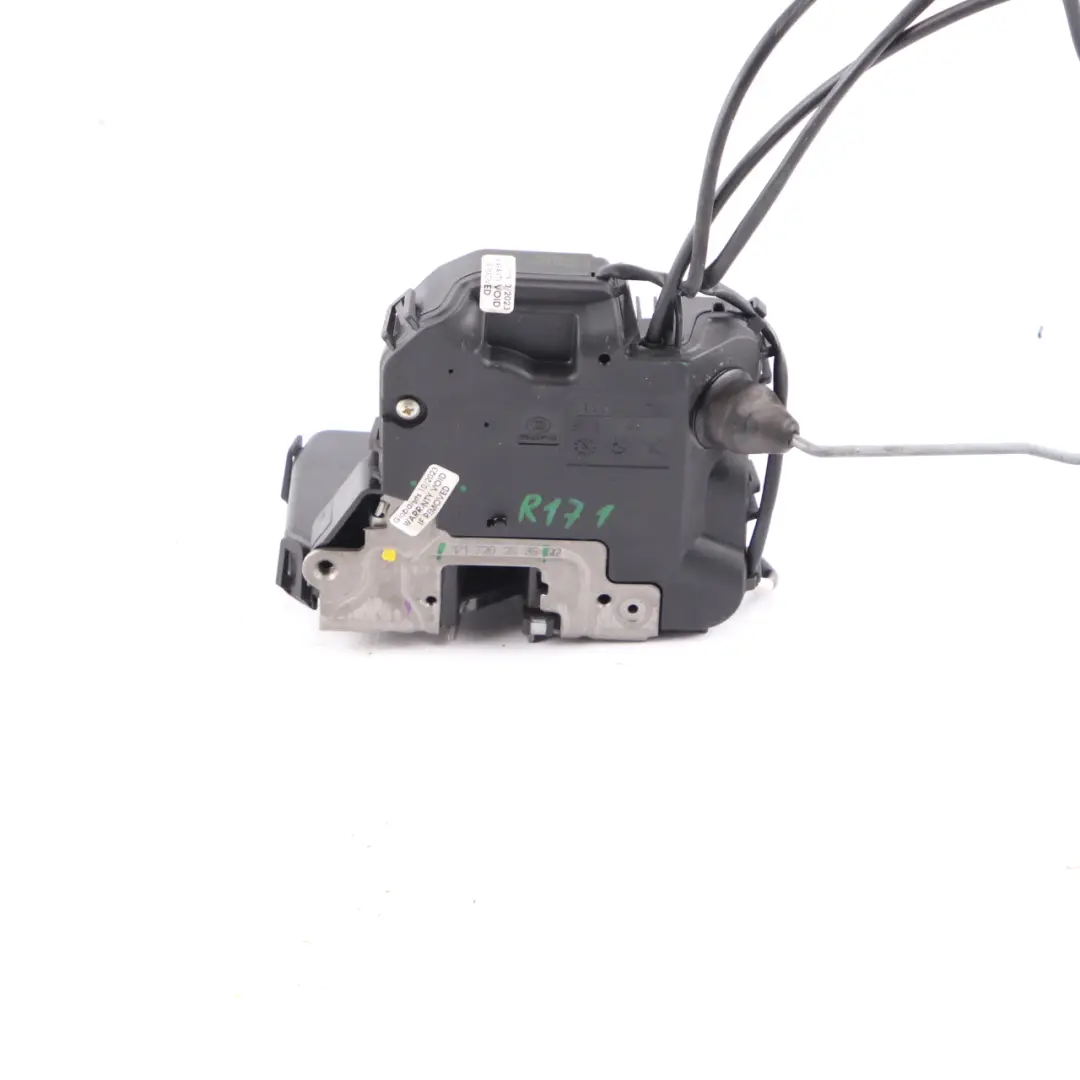 Door Lock Front Right O/S Latch Mechanism Actuator to Mercedes SLK R171 with Part number A1717202635 Mercedes SLK R171 Door Lock Front Right O/S Latch Mechanism Actuator - SKU rhd-A1717202635 - Part number A1717202635