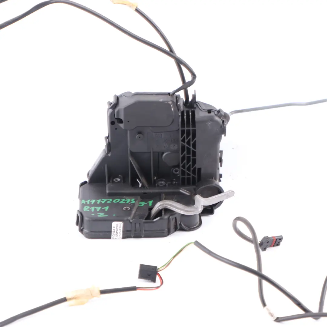 Door Lock Front Left N/S Latch Mechanism Actuator to Mercedes SLK R171 with Part number A1717202735 Mercedes SLK R171 Door Lock Front Left N/S Latch Mechanism Actuator - SKU rhd-A1717202735-1 - Part number A1717202735