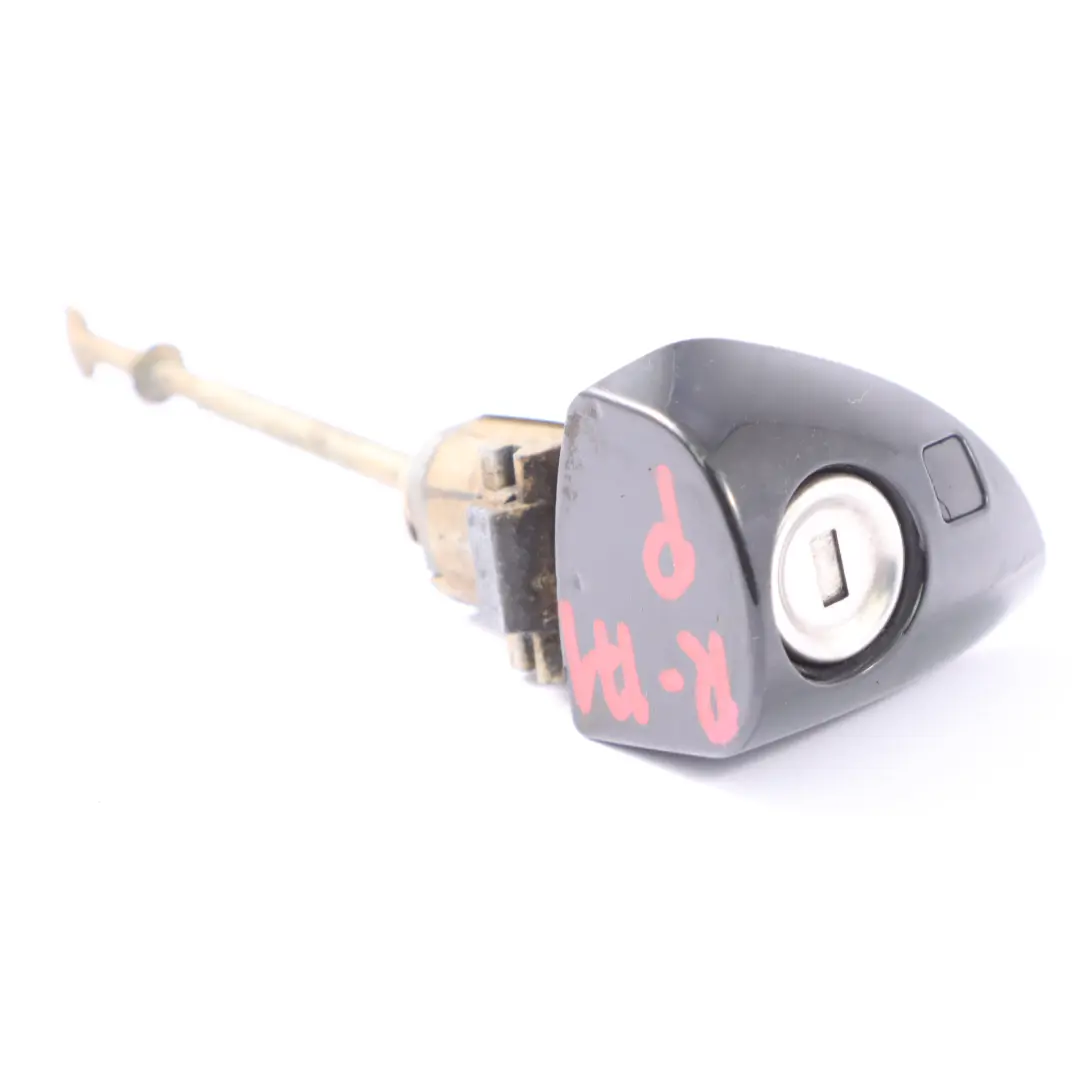 Mercedes R171 Lock Cylinder Cover Front Door Right O/S Handle Obsidian Black 197 - SKU rhd-A1717600877-OB - Part number A1717600877
