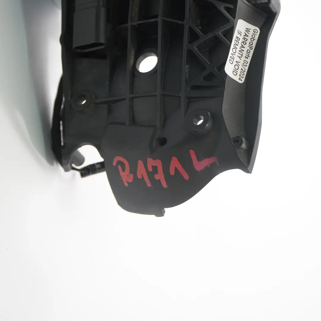 Wing Mirror Base Door Left N/S Carrier Tellurium Silver - 762 to Mercedes SLK R171 with Part number A1718100576 Mercedes SLK R171 Wing Mirror Base Door Left N/S Carrier Tellurium Silver - 762 - SKU rhd-A1718100576-TES - Part number A1718100576