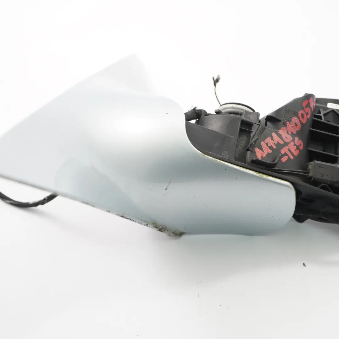 Wing Mirror Base Door Left N/S Carrier Tellurium Silver - 762 to Mercedes SLK R171 with Part number A1718100576 Mercedes SLK R171 Wing Mirror Base Door Left N/S Carrier Tellurium Silver - 762 - SKU rhd-A1718100576-TES - Part number A1718100576