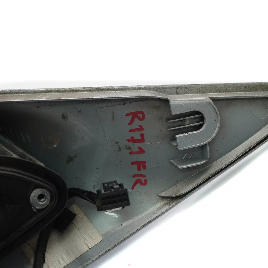 Wing Mirror Door Right O/S Outside Tellurium Silver 762 to Mercedes SLK R171 with Part number A1718100676 Mercedes SLK R171 Wing Mirror Door Right O/S Outside Tellurium Silver 762 - SKU rhd-A1718100676-TES - Part number A1718100676