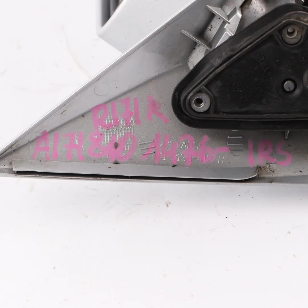 Wing Mirror Door Right O/S Memory Iridium Silver Metallic 775 to Mercedes SLK R171 with Part number A1718101476 Mercedes SLK R171 Wing Mirror Door Right O/S Memory Iridium Silver Metallic 775 - SKU rhd-A1718101476-IRS - Part number A1718101476