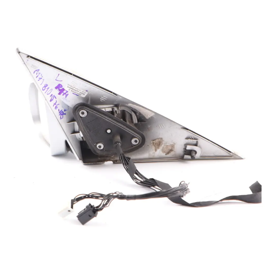 Mercedes SLK R171 Wing Mirror Left N/S Door Power Fold Iridium Silver - 775 - SKU rhd-A1718101576-IRS - Part number A1718101576