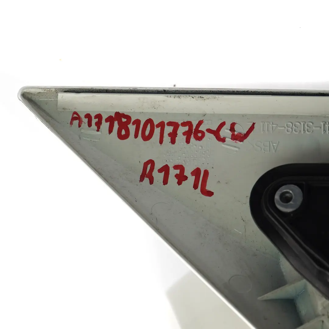 Wing Mirror Door Left N/S Outside Calcite White - 650 to Mercedes SLK R171 with Part number A1718101776 Mercedes SLK R171 Wing Mirror Door Left N/S Outside Calcite White - 650 - SKU rhd-A1718101776-CW - Part number A1718101776