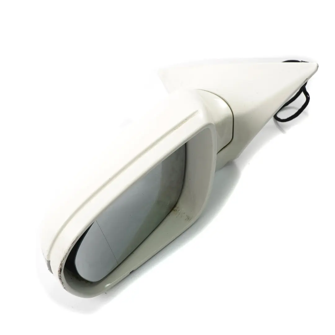 Mercedes SLK R171 Wing Mirror Door Left N/S Outside Calcite White - 650 - SKU rhd-A1718101776-CW - Part number A1718101776