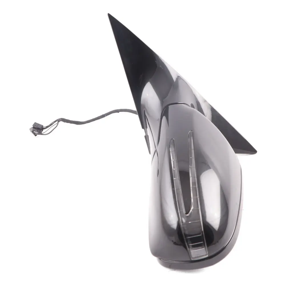 Mercedes SLK R171 Wing Mirror Left N/S Door Obsidian Black - 197 - SKU rhd-A1718101776-OB - Part number A1718101776