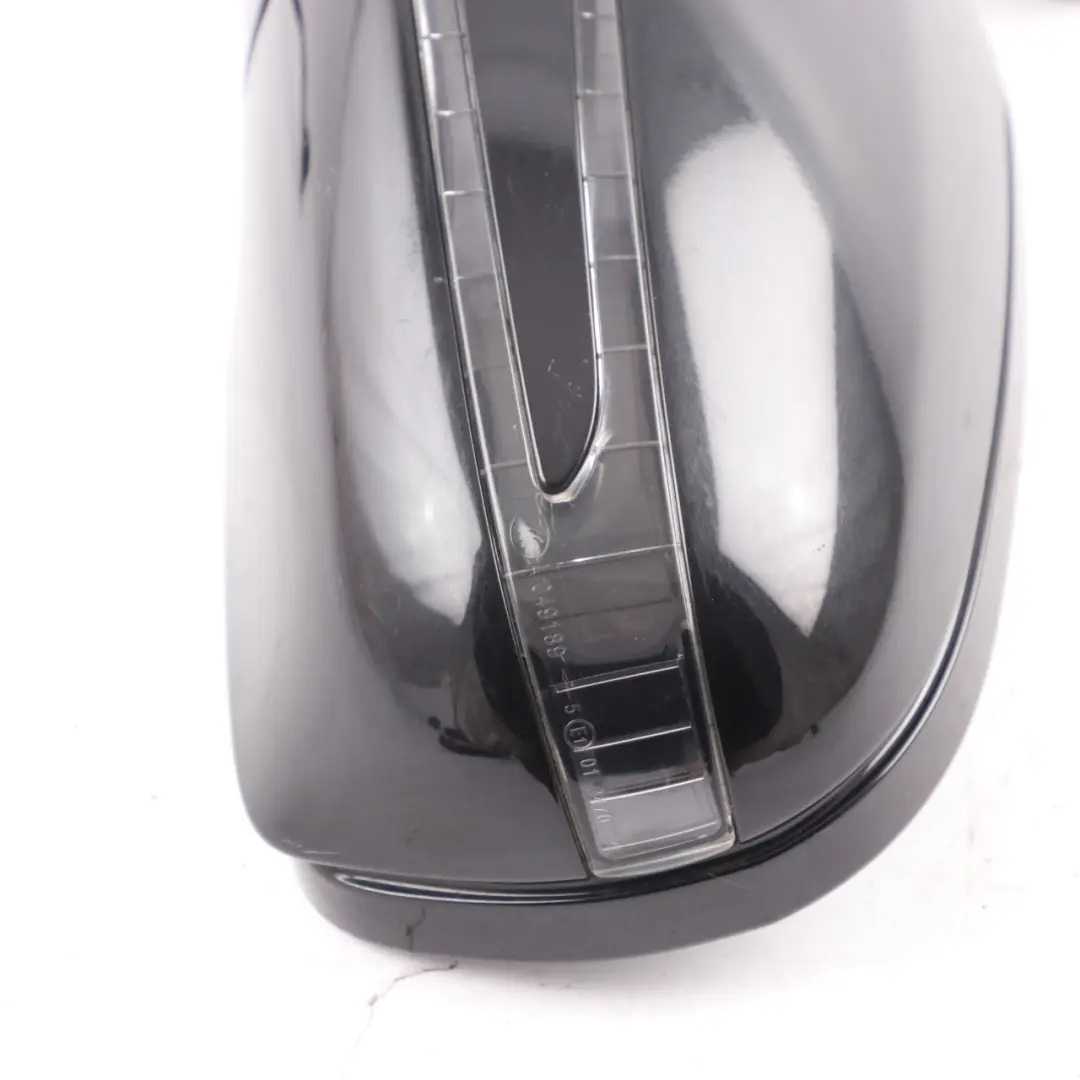 Mercedes SLK R171 Wing Mirror Left N/S Door Obsidian Black - 197 - SKU rhd-A1718101776-OB - Part number A1718101776