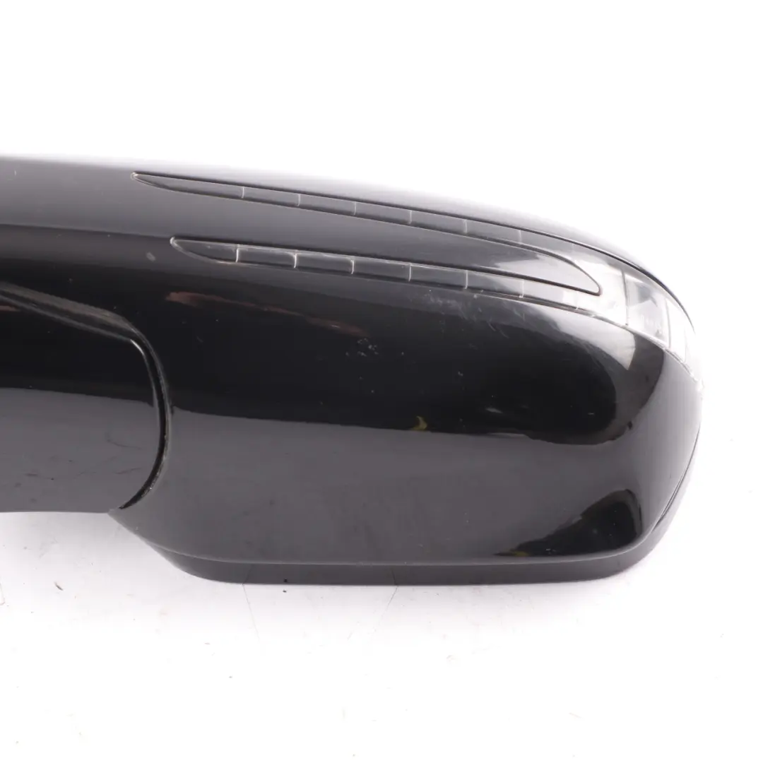 Mercedes SLK R171 Wing Mirror Left N/S Door Obsidian Black - 197 - SKU rhd-A1718101776-OB - Part number A1718101776