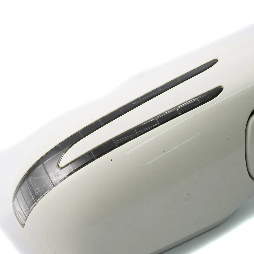 Wing Mirror Door Right O/S Outside Calcite White - 650 to Mercedes SLK R171 with Part number A1718101876 Mercedes SLK R171 Wing Mirror Door Right O/S Outside Calcite White - 650 - SKU rhd-A1718101876-CW - Part number A1718101876