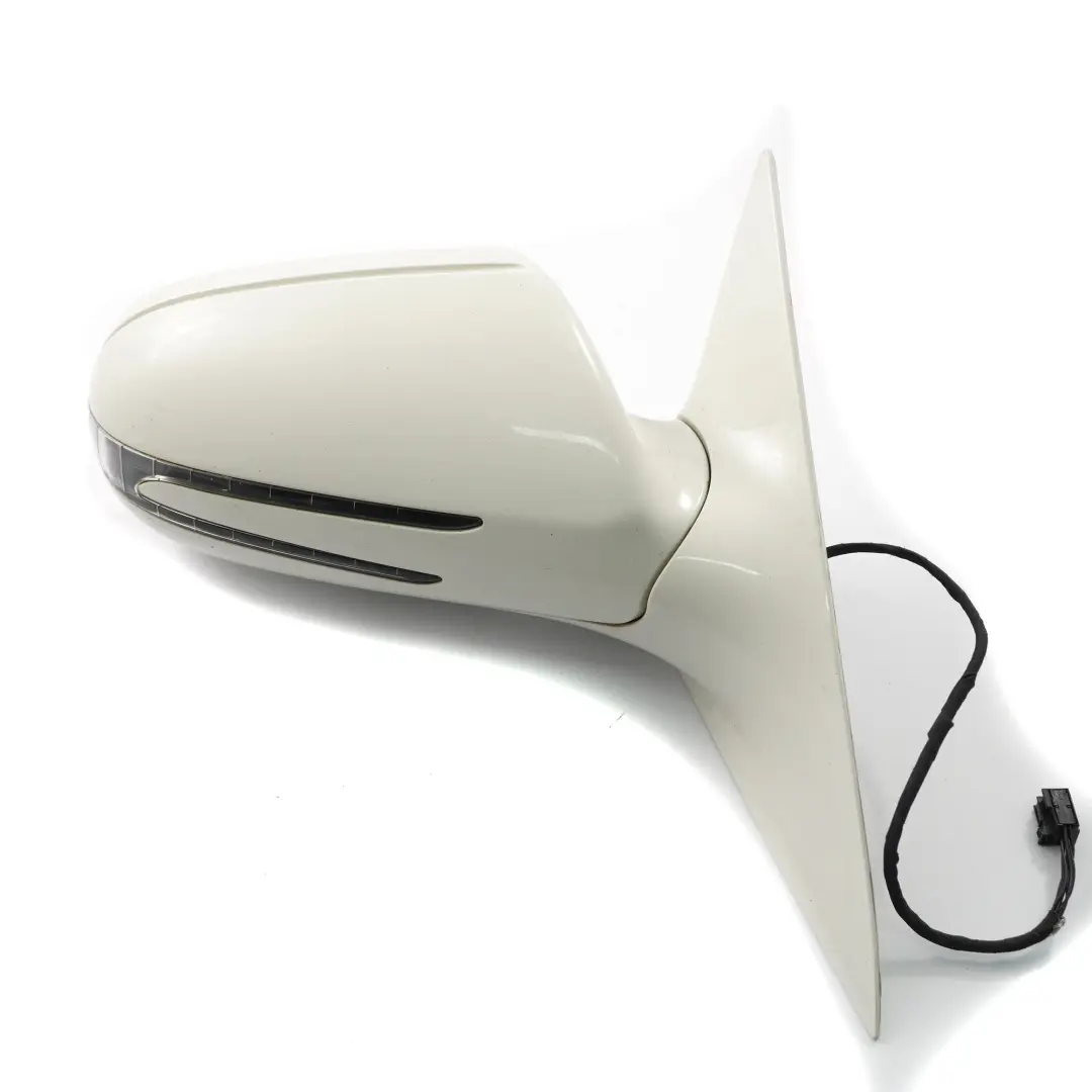 Mercedes SLK R171 Wing Mirror Door Right O/S Outside Calcite White - 650 - SKU rhd-A1718101876-CW - Part number A1718101876