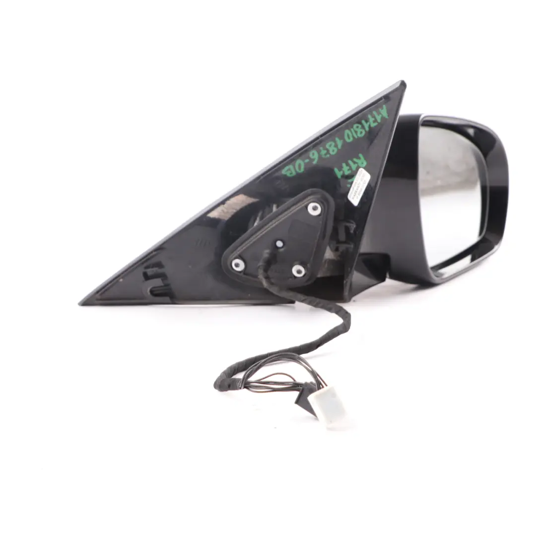 Wing Mirror Right O/S Door Obsidian Black - 197 to Mercedes SLK R171 with Part number A1718101876 Mercedes SLK R171 Wing Mirror Right O/S Door Obsidian Black - 197 - SKU rhd-A1718101876-OB - Part number A1718101876