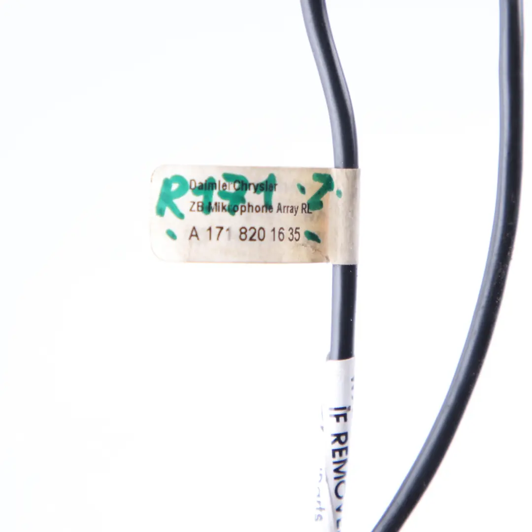 Microphone Hands Free System Interior Mic Unit to Mercedes SLK R171 with Part number A1718201635 Mercedes SLK R171 Microphone Hands Free System Interior Mic Unit - SKU rhd-A1718201635 - Part number A1718201635