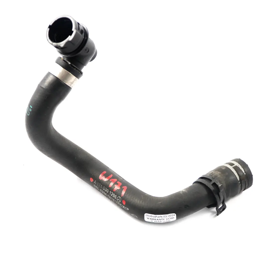 M271 Water Hose Coolant Cooling Pipe Line to Mercedes SLK R171 with Part number A1718301296 Mercedes SLK R171 M271 Water Hose Coolant Cooling Pipe Line - SKU rhd-A1718301296 - Part number A1718301296