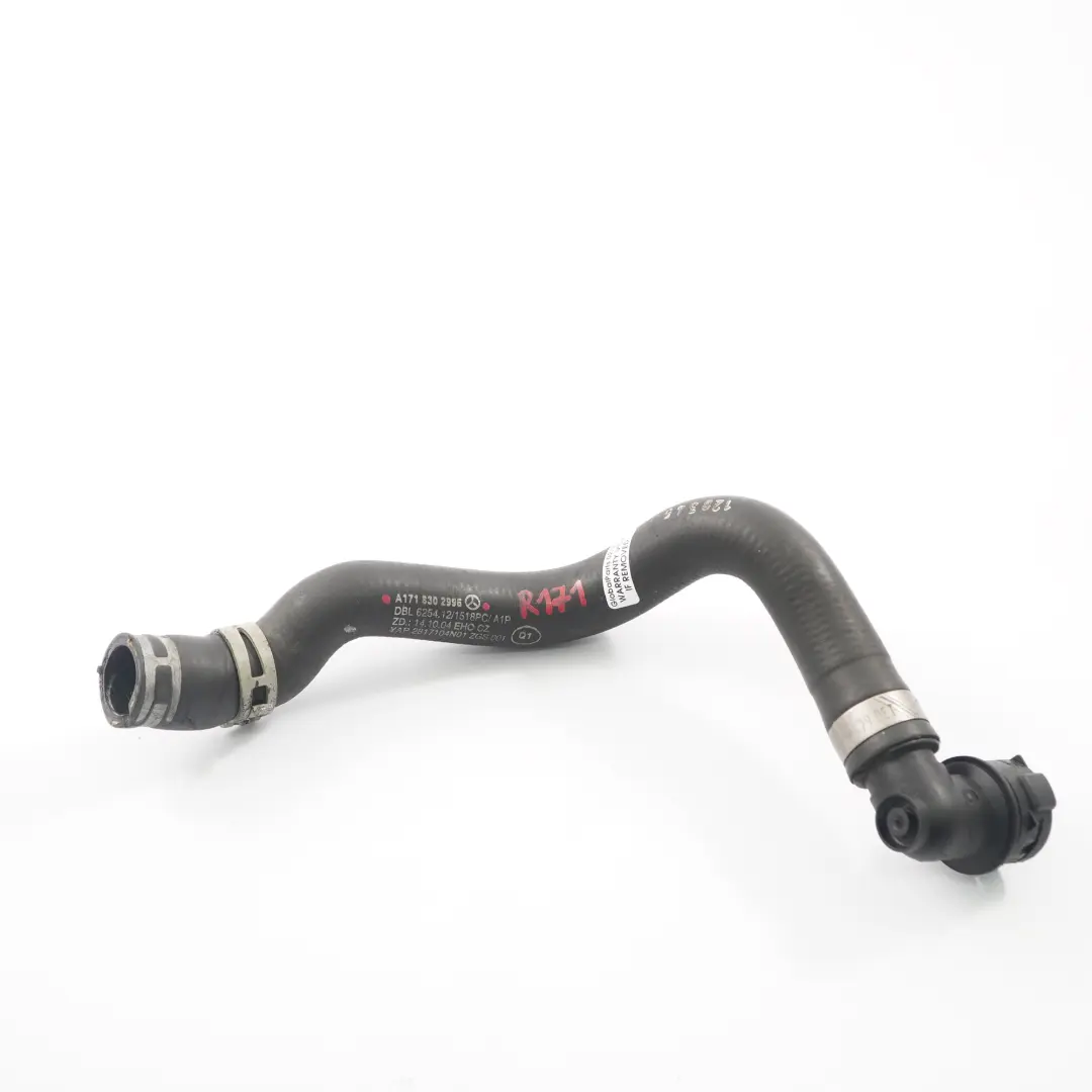 M272 Coolant Hose Heat Exchanger Pipe Line to Mercedes SLK R171 with Part number A1718302996 Mercedes SLK R171 M272 Coolant Hose Heat Exchanger Pipe Line - SKU rhd-A1718302996 - Part number A1718302996